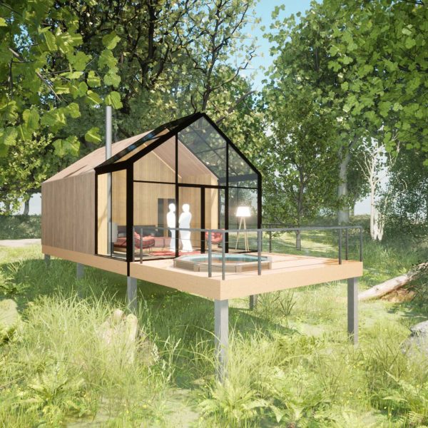 LODGE-2PERS-B-VITRE LODGE-2PERS-B-VITRE